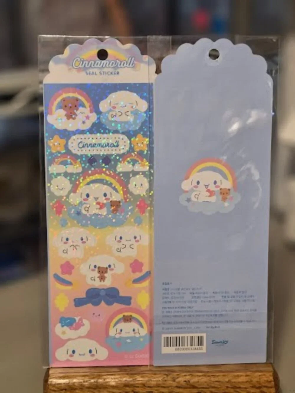 STK-2562 Cinnamoroll Licensed Laser Sticker Sheet
